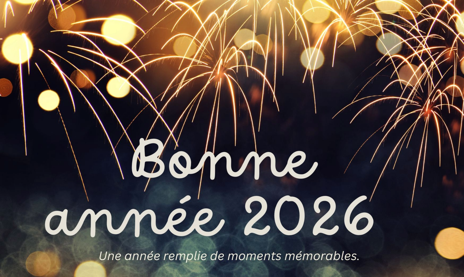 Bonne Année 2026 !