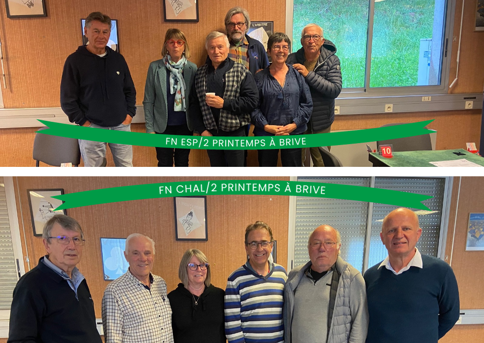 Finales Nationales à Brive : Challenge X2 Printemps ET Espérance X2 Printemps