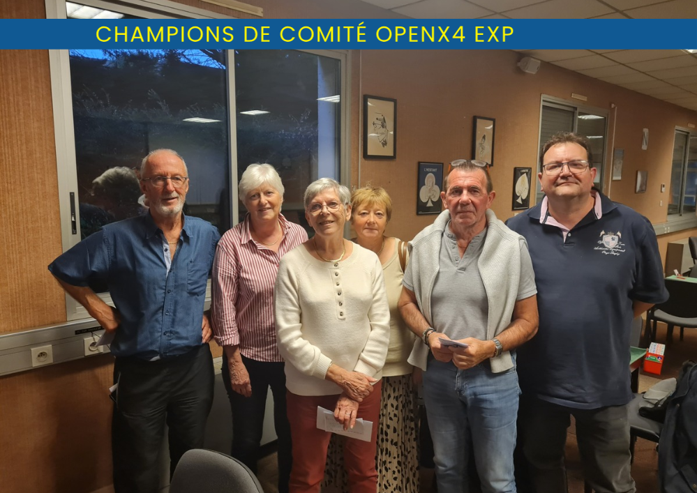 Finale de Comité OpenX4 Expert