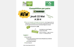 Dernière Séance E-Challenge du Comité le 22 mai à 20h
