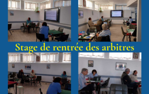 Les stages de rentrée du Comité