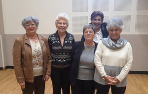 L'équipe gagnante : équipe Souchon, composée de Mesdames Monique RICHARD, Martine HOMMEY, Janine SOUCHON, Laure CROZAT, Véronique PEPIN et Françoise BERNAT (Présidente de Beaulieu)