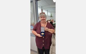 Médaille du Comité pour Marie-Odile Hebras