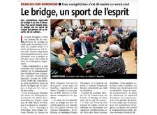 Quand le bridge fait parler de lui ...