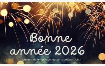 Bonne Année 2026 !