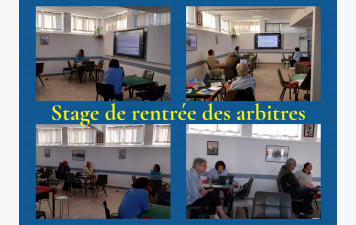 Les stages de rentrée du Comité