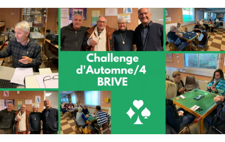 Challenge d'Automne /4 Promotion à Brive 