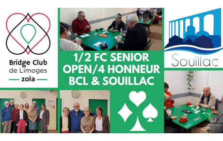 1/2 FC Senior OPEN/4 Honneur BCL &amp; SOUILLAC