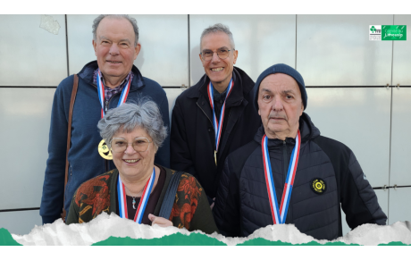 Equipe FRAUZIOL : Champion de France : Open/4 Honneur Saint-Cloud