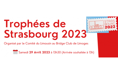 Venez jouer à Limoges pour les Trophées de Strasbourg