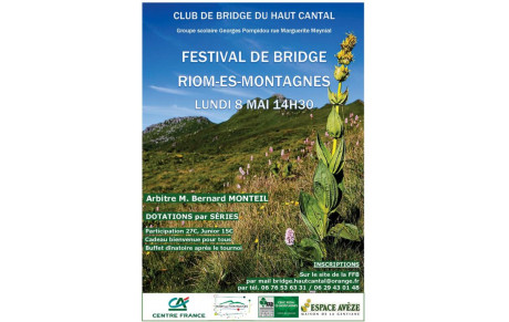 8 mai Festival du Haut Cantal