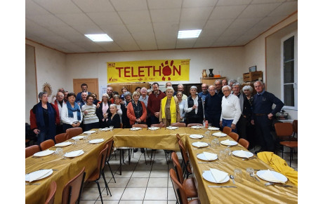 Générosité et convivialité à Beaulieu pour le Téléthon