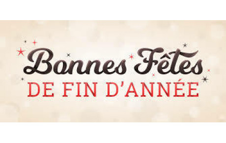 Bonnes fêtes de fin d'année