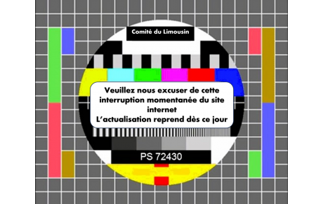 Reprise de l'actualisation du Site Internet