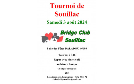 Tournoi de Souillac 2024