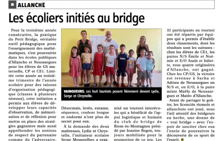 Petit-Bridge autour de Riom-Es-Montagne