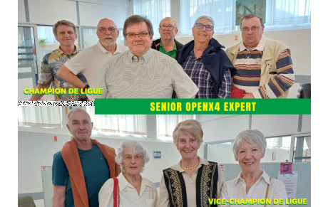 Finale de ligue Senior openx4 Expert à Limoges et Performance à Châtouroux